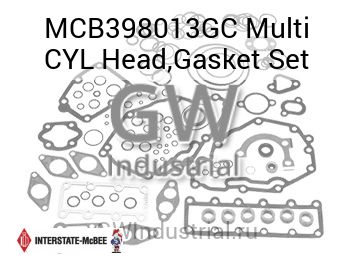 Multi CYL Head,Gasket Set — MCB398013GC