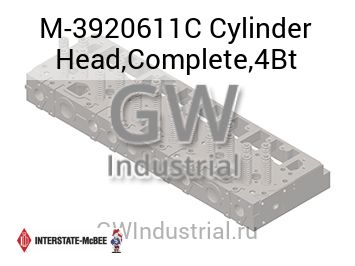 Cylinder Head,Complete,4Bt — M-3920611C