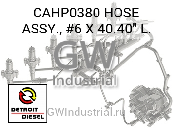 ШЛАНГ ASSY. #6 X 40.40