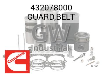 GUARD,BELT — 432078000