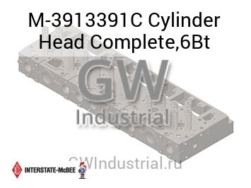 Cylinder Head Complete,6Bt — M-3913391C