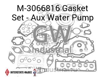 Gasket Set - Aux Water Pump — M-3066816