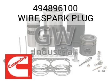 WIRE,SPARK PLUG — 494896100