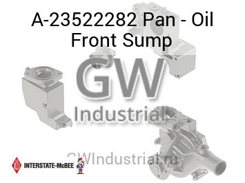 Pan - Oil Front Sump — A-23522282