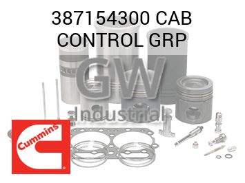 CAB CONTROL GRP — 387154300