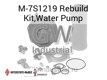 Rebuild Kit,Water Pump — M-7S1219
