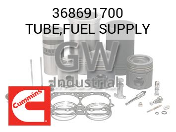 TUBE,FUEL SUPPLY — 368691700