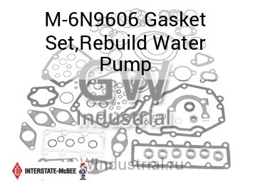 Gasket Set,Rebuild Water Pump — M-6N9606