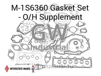Gasket Set - O/H Supplement — M-1S6360