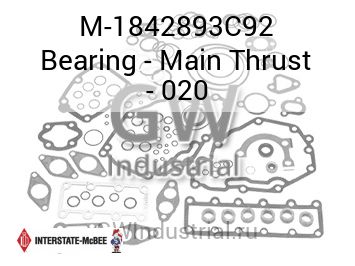 Bearing - Main Thrust - 020 — M-1842893C92