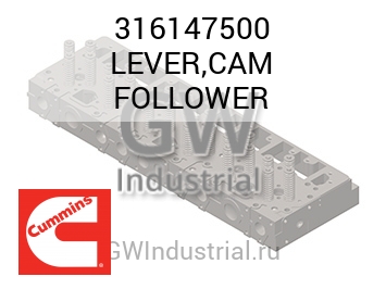 LEVER,CAM FOLLOWER — 316147500