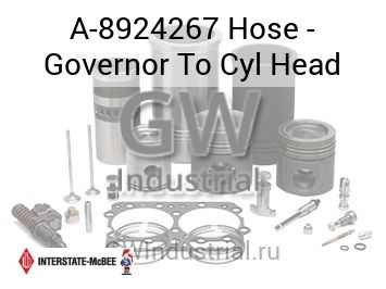 Hose - Governor To Cyl Head — A-8924267