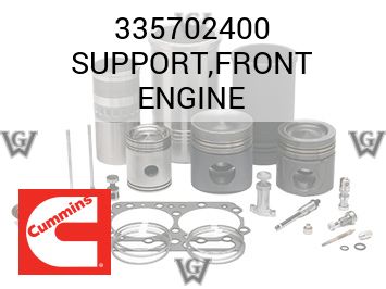 SUPPORT,FRONT ENGINE — 335702400