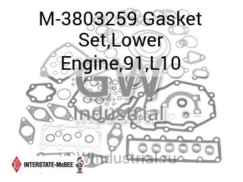 Gasket Set,Lower Engine,91,L10 — M-3803259