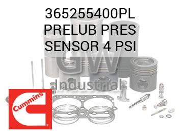 PRELUB PRES SENSOR 4 PSI — 365255400PL