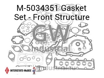 Gasket Set - Front Structure — M-5034351