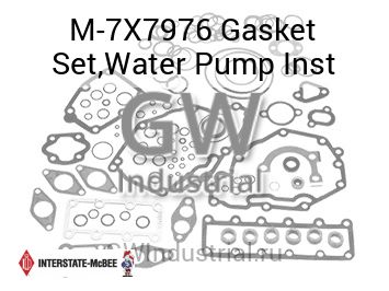 Gasket Set,Water Pump Inst — M-7X7976