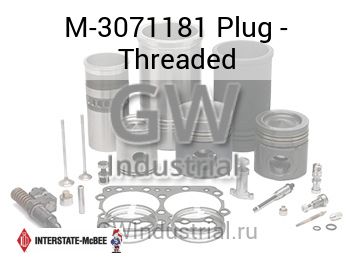 Plug - Threaded — M-3071181
