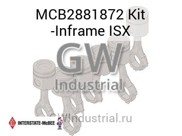 Kit -Inframe ISX — MCB2881872