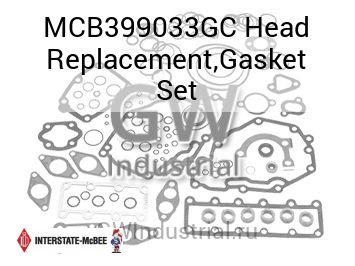 Head Replacement,Gasket Set — MCB399033GC