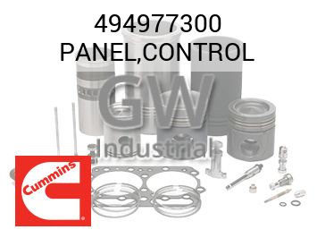 PANEL,CONTROL — 494977300