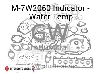 Indicator - Water Temp — M-7W2060
