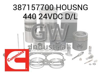 HOUSNG 440 24VDC D/L — 387157700