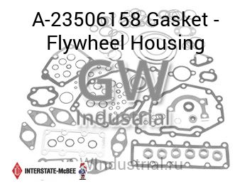Gasket - Flywheel Housing — A-23506158