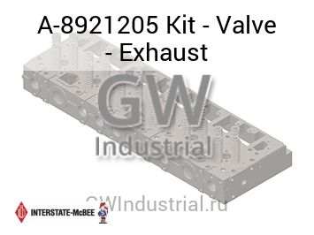 Kit - Valve - Exhaust — A-8921205