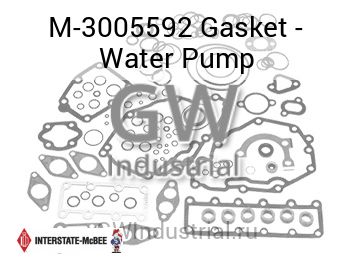 Gasket - Water Pump — M-3005592