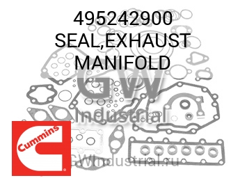 SEAL,EXHAUST MANIFOLD — 495242900