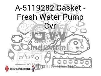 Gasket - Fresh Water Pump Cvr — A-5119282