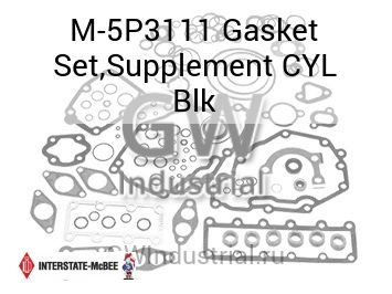 Gasket Set,Supplement CYL Blk — M-5P3111