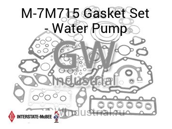Gasket Set - Water Pump — M-7M715