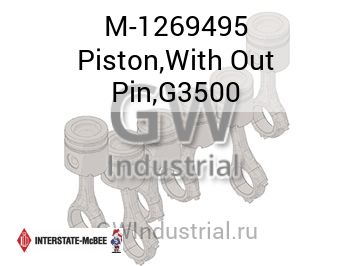 Piston,With Out Pin,G3500 — M-1269495