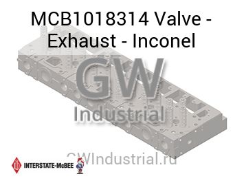 Valve - Exhaust - Inconel — MCB1018314