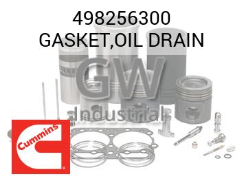 GASKET,OIL DRAIN — 498256300