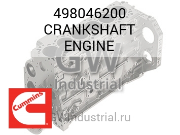 CRANKSHAFT ENGINE — 498046200