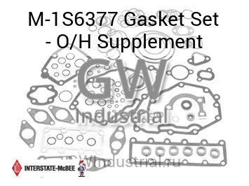 Gasket Set - O/H Supplement — M-1S6377