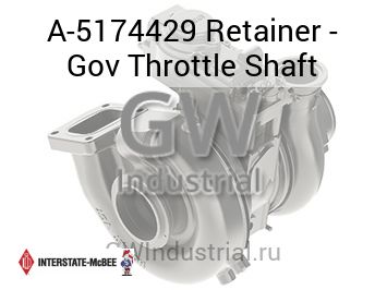 Retainer - Gov Throttle Shaft — A-5174429