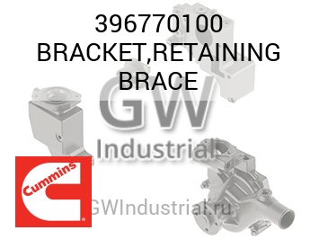BRACKET,RETAINING BRACE — 396770100