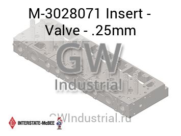 Insert - Valve - .25mm — M-3028071