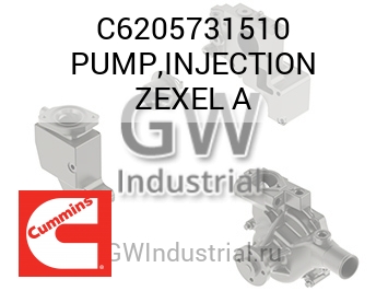PUMP,INJECTION ZEXEL A — C6205731510