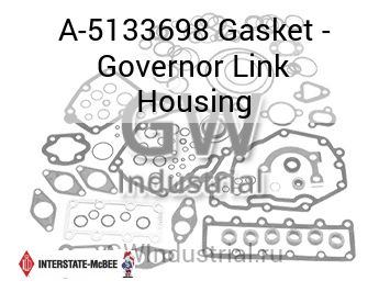Gasket - Governor Link Housing — A-5133698