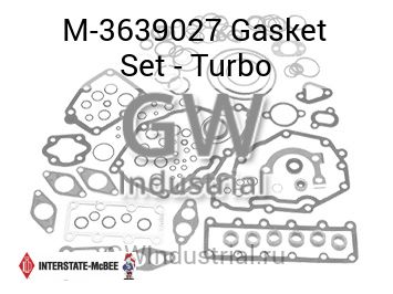 Gasket Set - Turbo — M-3639027