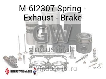 Spring - Exhaust - Brake — M-6I2307