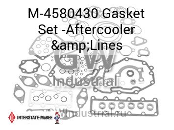 Gasket Set -Aftercooler &Lines — M-4580430