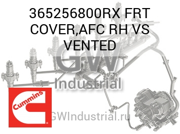 FRT COVER,AFC RH VS VENTED — 365256800RX