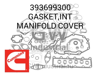 GASKET,INT MANIFOLD COVER — 393699300