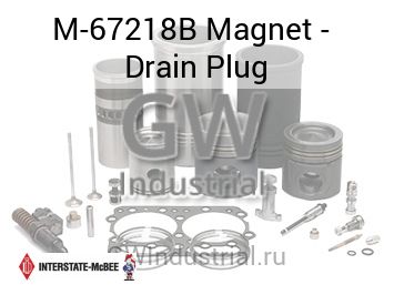 Magnet -  Drain Plug — M-67218B